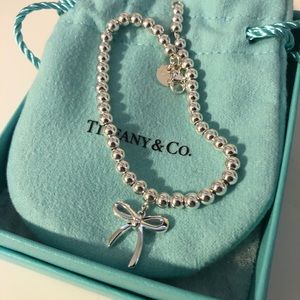 Tiffany & Co Bow Bead Bracelet